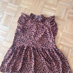 Stylish Brown and Black Women's Skirt